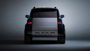 Freelander Concept 97 - задняя часть