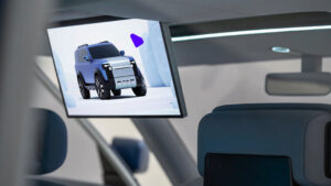 Freelander Concept 97 - задний экран экрана.