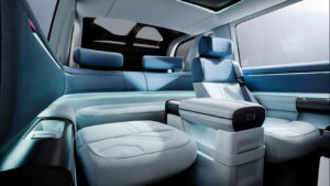 Freelander Concept 97 - задние сиденья.