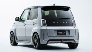 Хонда Супер-Н - задняя часть.