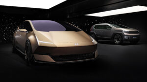 Hyundai Ioniq Earth and Venus concepts - both together