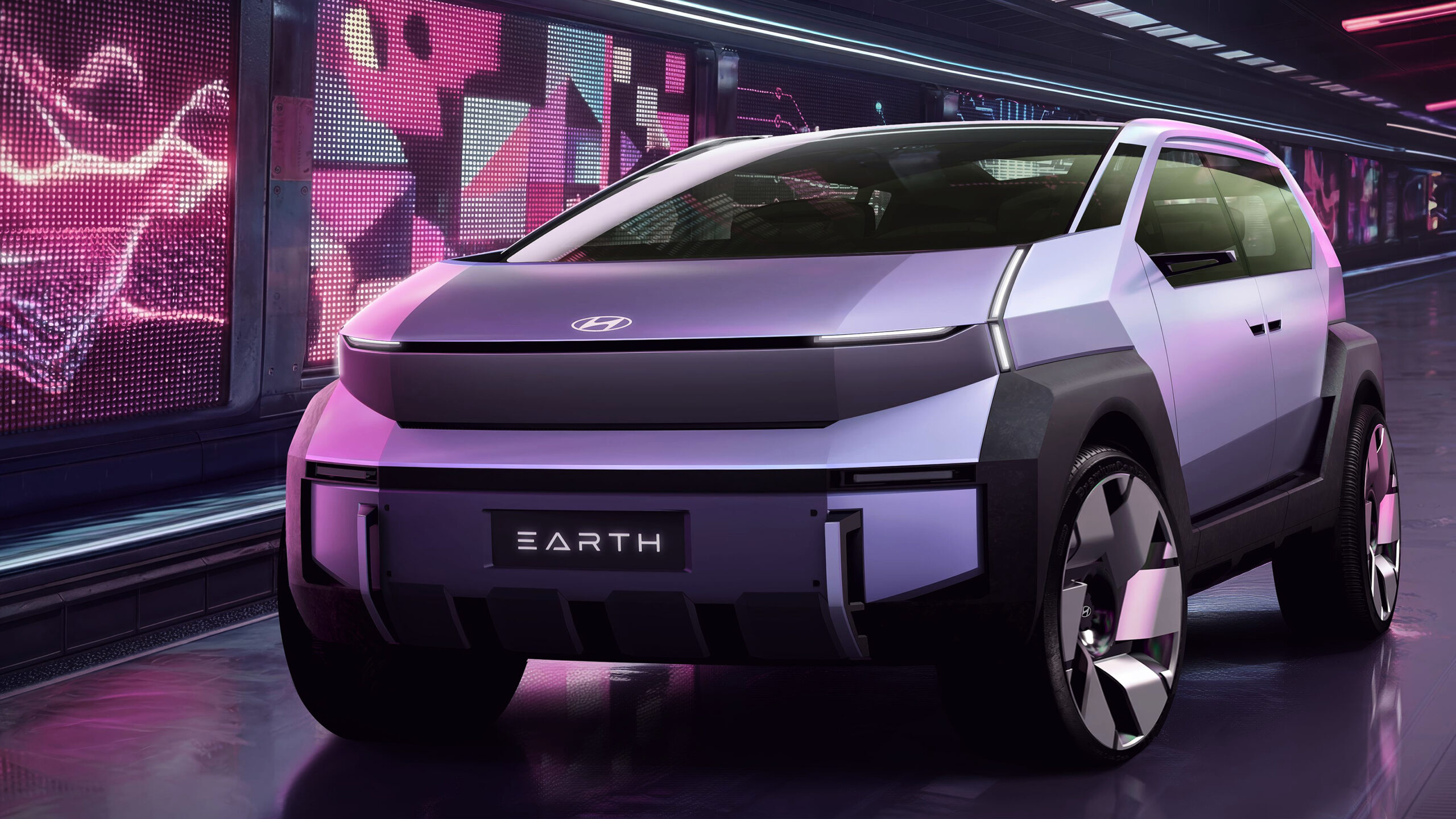 Hyundai Ioniq Earth - передняя часть.