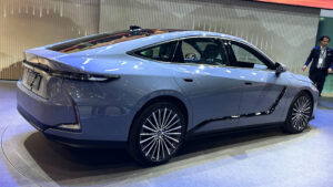 Lexus ES Shanghai 2025 - blue rear