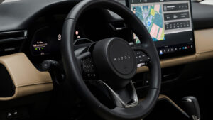 Mazda CX-5 - рулевое колесо.