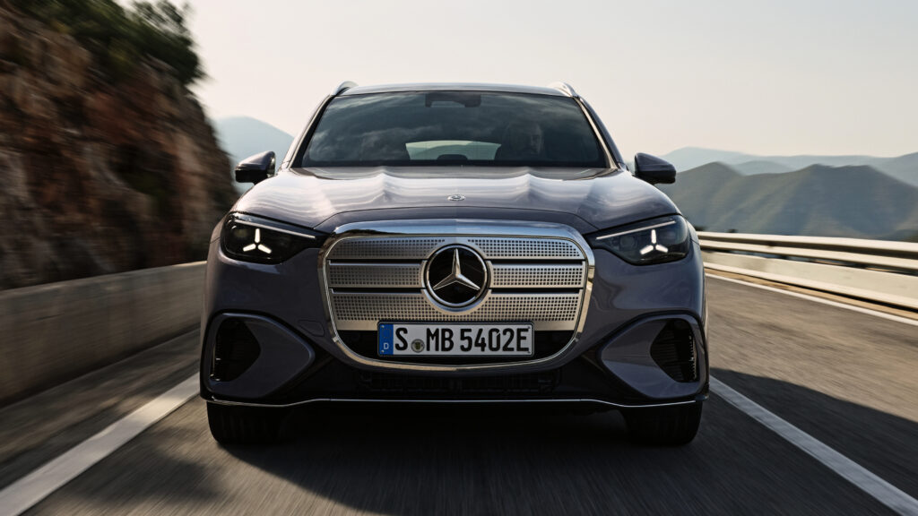 Mercedes GLC Electric - front end
