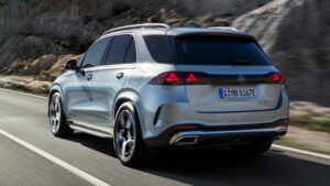 Mercedes GLE - rear action