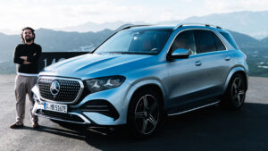 Джордан Катсианис с Mercedes GLE.