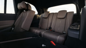 Mercedes GLS facelift - задние сиденья