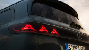 Фейслифт Mercedes GLS - задние фонари.