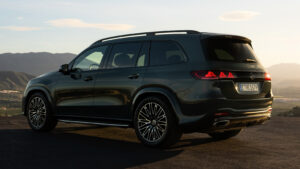 Mercedes GLS facelift - задние статические сигналы.