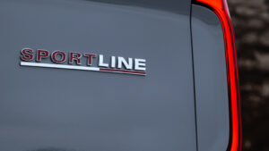 Volkswagen Transporter Sportline Значок Великобритании значка Великобритании.