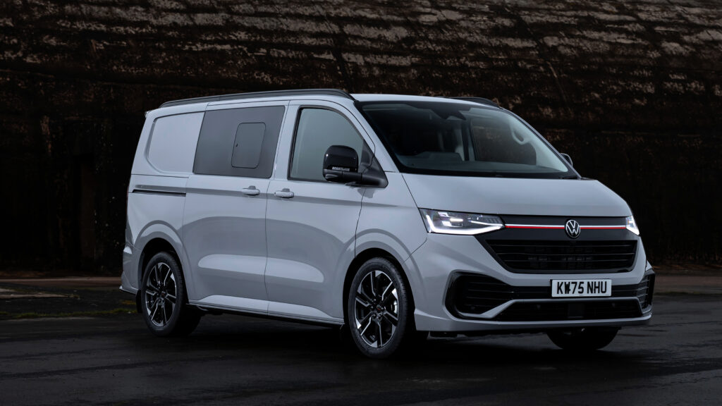 Volkswagen Transporter Sportline UK front