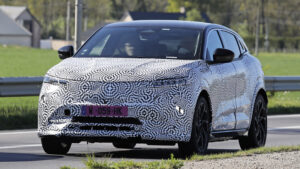 Renault Megane E-Tech Facelift - front end