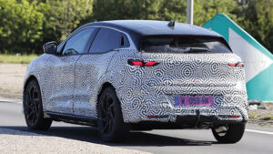 Renault Megane E-Tech Facelift - rear end