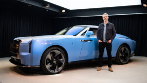 Ричард Инграм с проектом "Роллс-Ройс" Найтингейл.