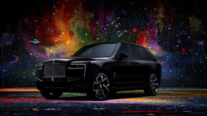 Rolls-Royce Black Badge Cullinan by Cyril Kongo - front