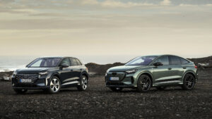 Audi Q4 e-tron facelift - front range
