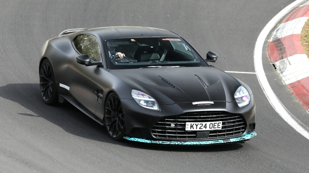 Aston Martin Vanquish S (camouflaged) - front cornering