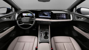 Audi Q4 e-tron facelift - dash