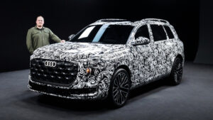Эллис Хайд - Audi Q9 передняя часть.