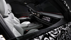 Audi Q9 - интерьер интерьера.