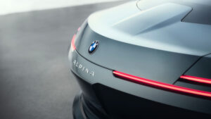 Концепция BMW Alpina Vision - детали задней части.