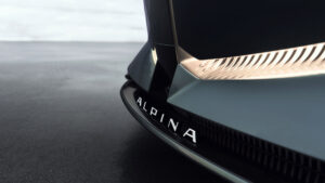 Концепция BMW Alpina Vision - детали спереди.