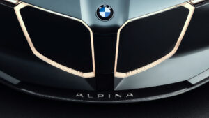 Концепция BMW Alpina Vision - решетка решетки.