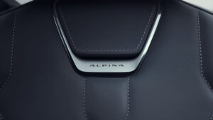 Концепция BMW Alpina Vision - детали сиденья.