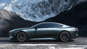 Концепция BMW Alpina Vision - боковая статика.