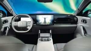BYD Atto 3 - интерьер интерьера.