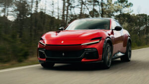 Ferrari Purosangue Handling Speciale - передние действия