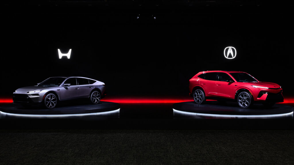 Honda Hybrid Saloon and SUV Prototypes