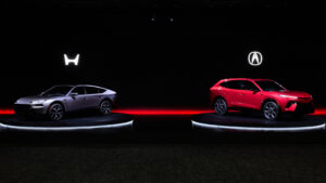 Honda Hybrid Saloon and SUV Prototypes