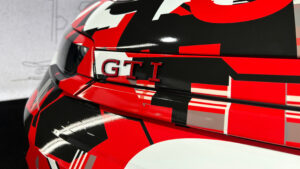 ID. Polo GTI at Munich - GTI badge