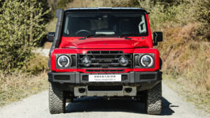 Ineos Grenadier Trailmaster X - front end