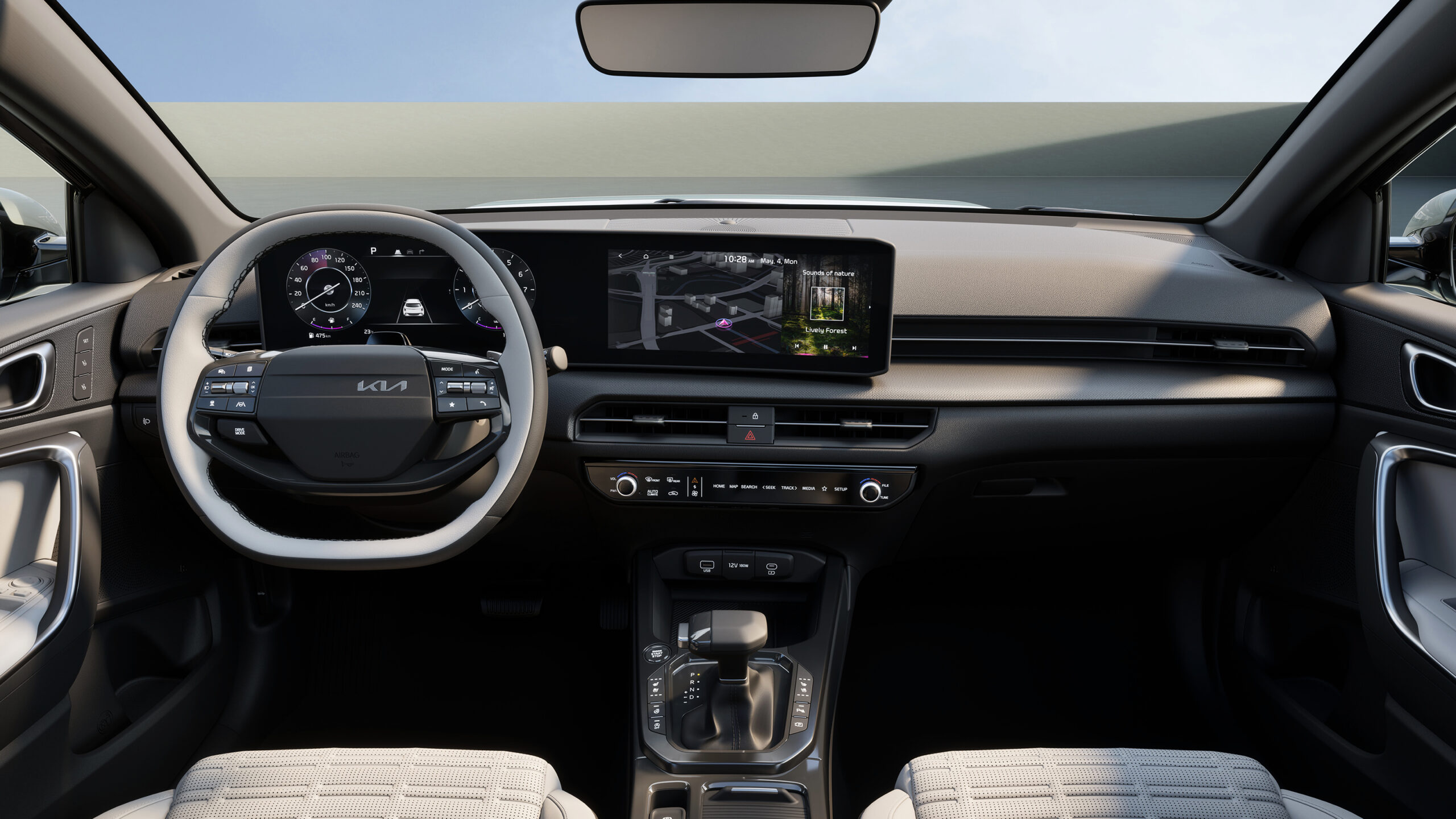 Kia XCeed facelift - интерьер интерьера.