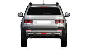 Преемник Lada Niva - задняя часть.