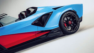 Lamborghini Fenomeno Roadster - детали задней части.