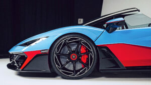 Lamborghini Fenomeno Roadster - колесное колесо