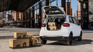 Leapmotor T03 LCV - rear static (loaded with boxes)