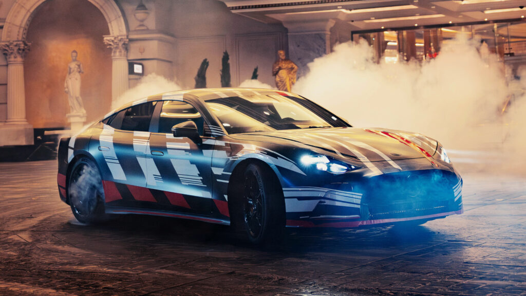 Mercedes-AMG drifting
