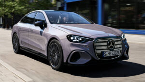Mercedes C-Class Electric - front grey