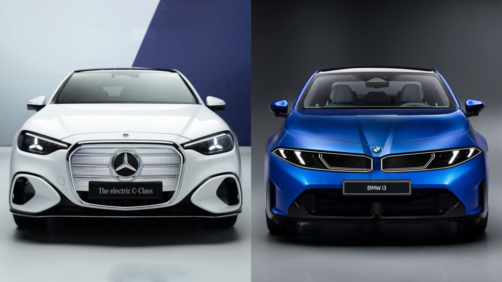 Mercedes C-Class Electric vs BMW i3