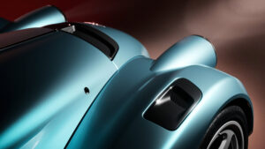 Morgan Supersport 400 - передняя деталь.