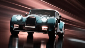 Morgan Supersport 400 - полная передняя часть.
