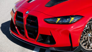 BMW M3 CS Ручной переключатель - передняя решетка.