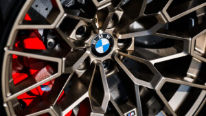 BMW M3 CS Ручной переключатель - колесо из сплава.