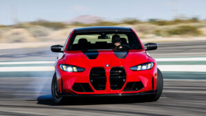 BMW M3 CS Ручной переключатель - фронтальное действие.