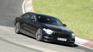 Bentley Flying Spur facelift - front cornering